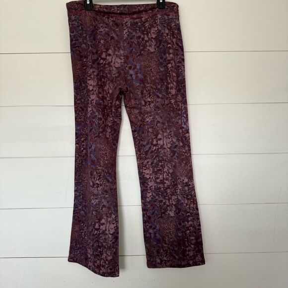 Stone Flowers Women’s Medium Floral Romantic Sweatpants Y2K 2000s - Picture 2 of 5